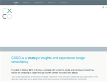 Tablet Screenshot of cxco.com